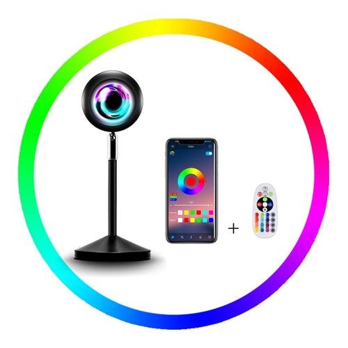 Projector APP/Remote Control Sunset Lamp Rainbow Sunset Lamp Clarke Vibe Store
