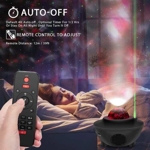 Colorful Starry Sky Galaxy Projector with Bluetooth Speaker Clarke Vibe Store