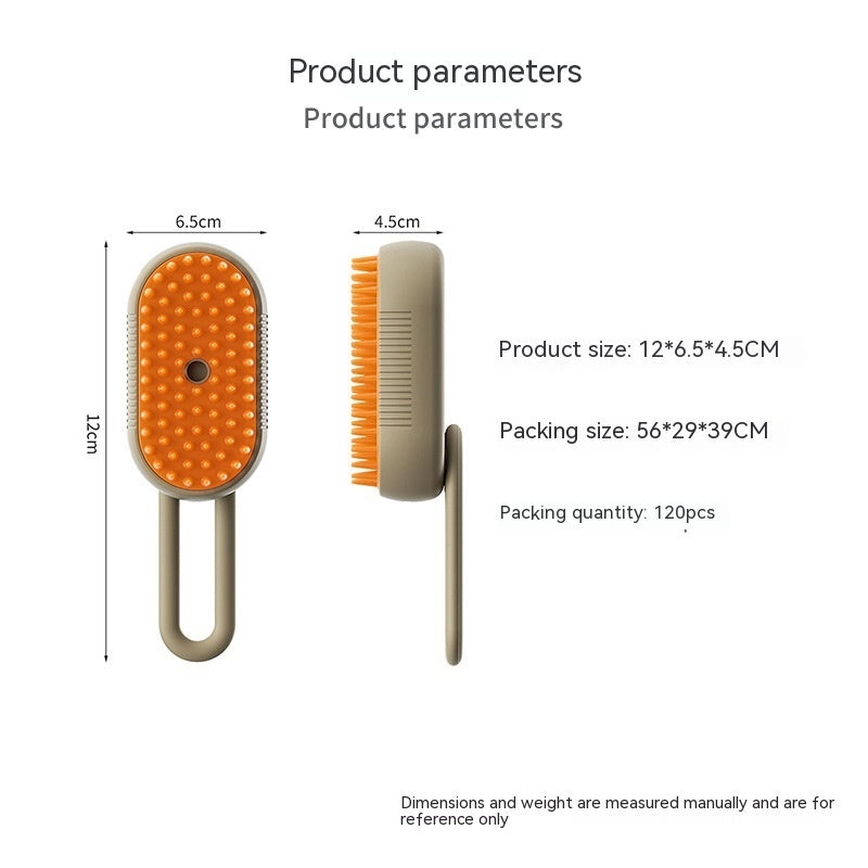 Cat Steam Brush Steamy Dog Brush 3 In 1 Electric Spray Cat Hair Brushes For Massage Pet Grooming Comb Hair Removal Combs Pet Products Siqur Salute