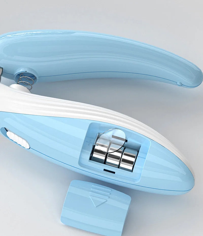 Pet Nail Clippers Dog Nail Clippers Cat Nail Clippers LED Electric Nail Grinder Pet Supplies LED Light Pet Nail Clippers Siqur Salute