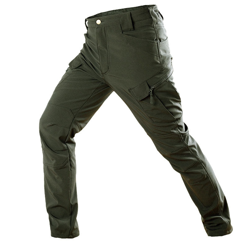 Mens Fleece-Lined Waterproof Tactical Pants For Winter Warmth And Protection Siqur Salute