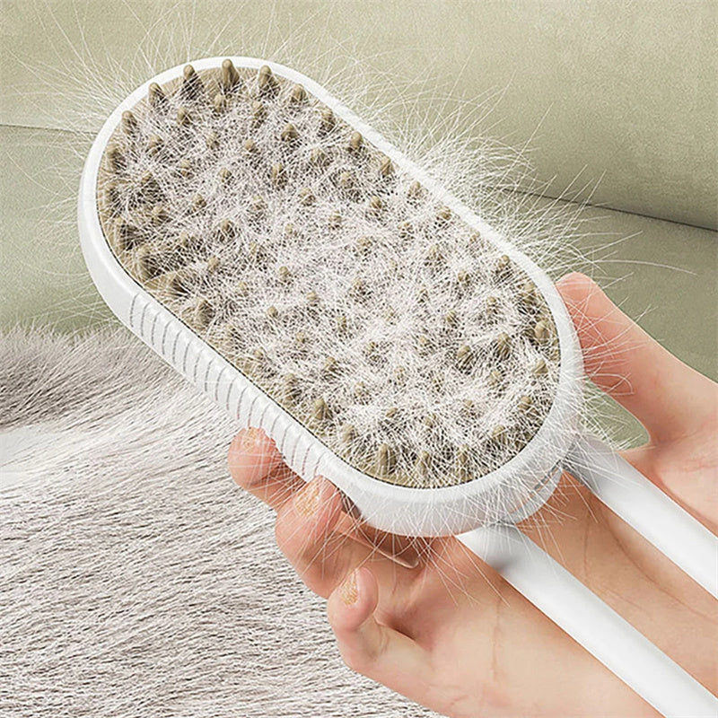Cat Steam Brush Steamy Dog Brush 3 In 1 Electric Spray Cat Hair Brushes For Massage Pet Grooming Comb Hair Removal Combs Pet Products Siqur Salute