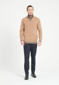 Pull camionneur homme en cachemire camel - LUKE 4 Studio Cashmere8